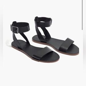 Madewell Boardwalk Ankle-Strap Sandals